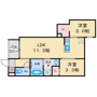 REGALEST六番町の間取り