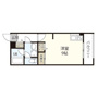 プレジャーコーポ五日市駅前の間取り