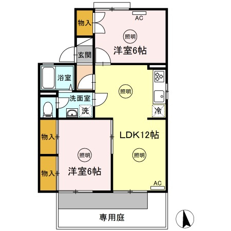 パラシオ樹太　Ａ棟のイメージ