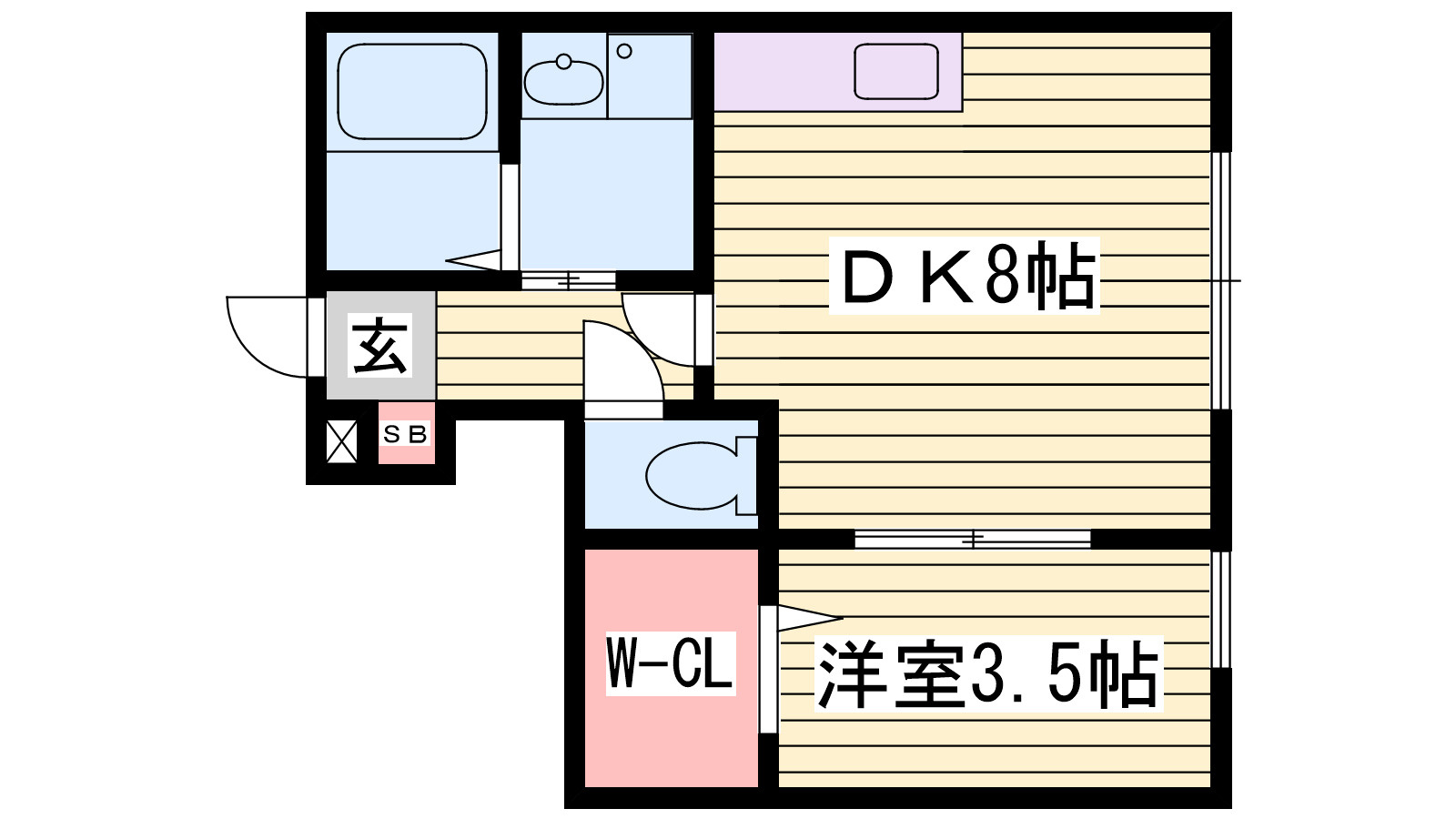 コンフォート大谷Ｂのイメージ