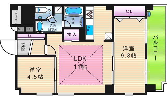 間取り：227104129301
