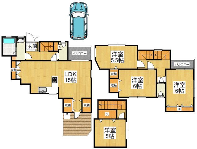 間取り：227100709292