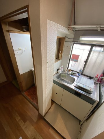 宝角アパートのキッチン