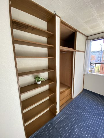 宝角アパートの収納