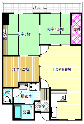 間取り：227092998335