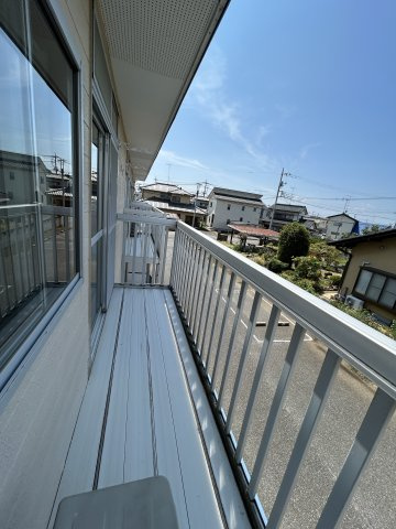 【シティーハイツEiのバルコニー】