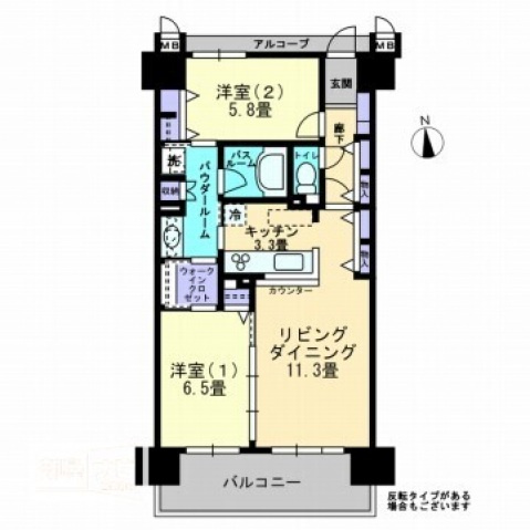 アルファステイツ上之町IIのイメージ