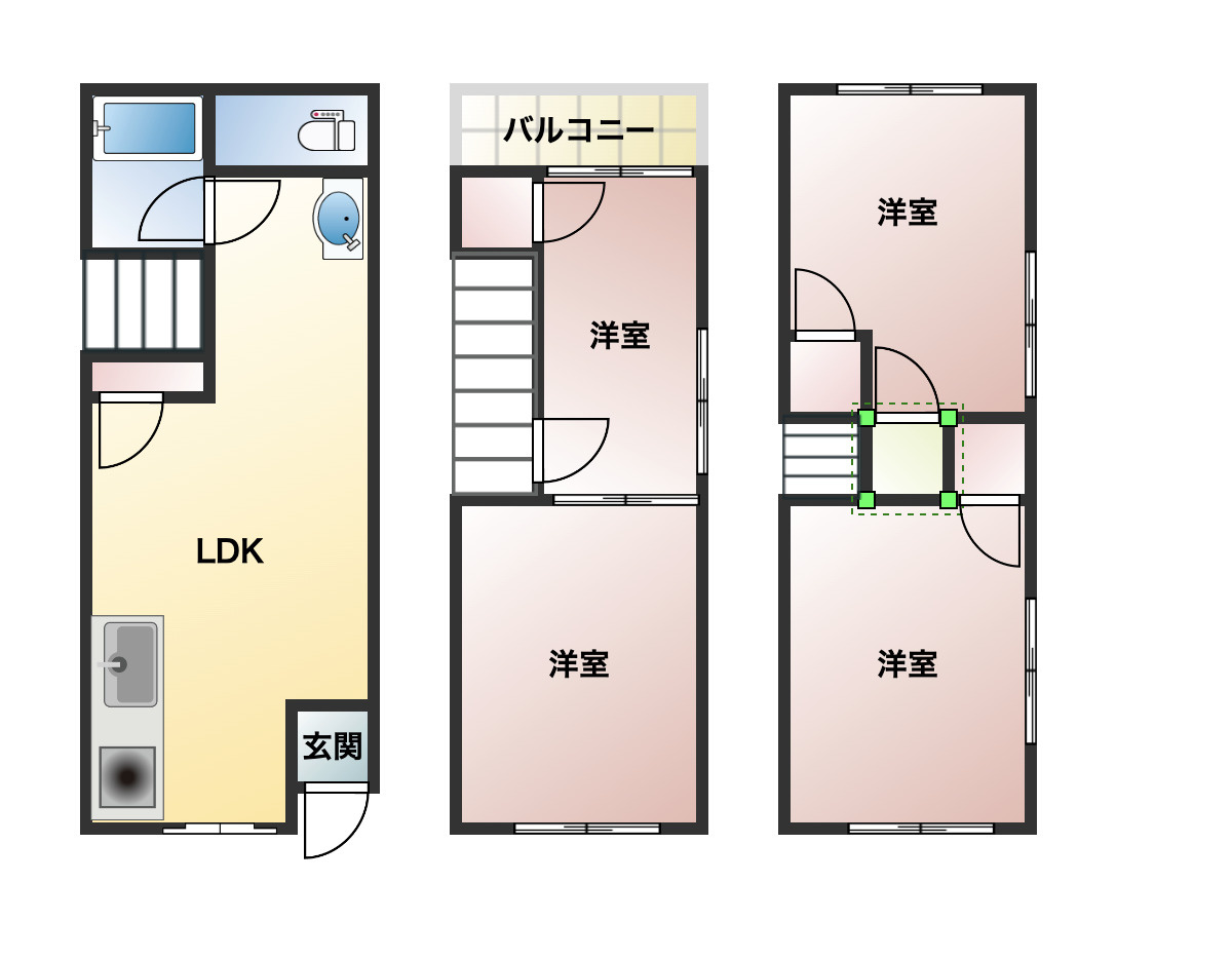 間取り：227102138000