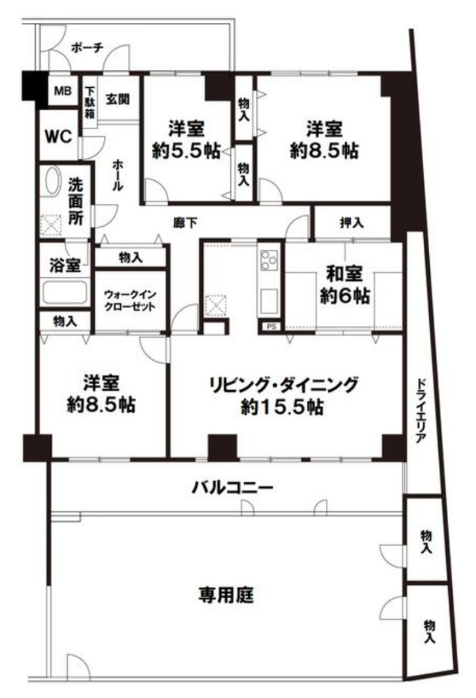 間取り：328000647748