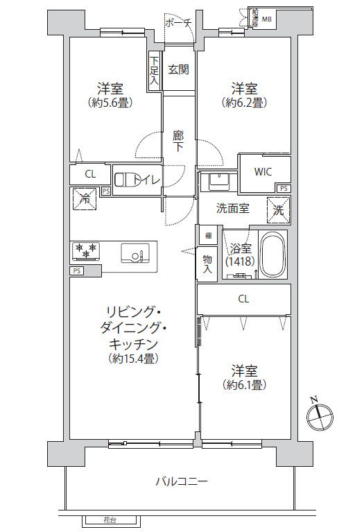 間取り：311002496835