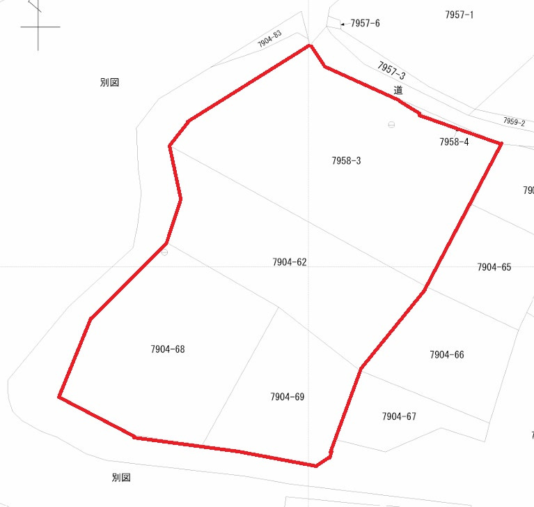 区画図：345000034098