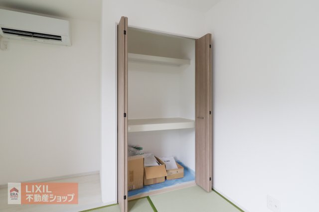 各お部屋にしっかりとした収納を確保。余計な家具を置く必要がないため、お部屋を広々と有効に使えます。適材適所に収納があります。