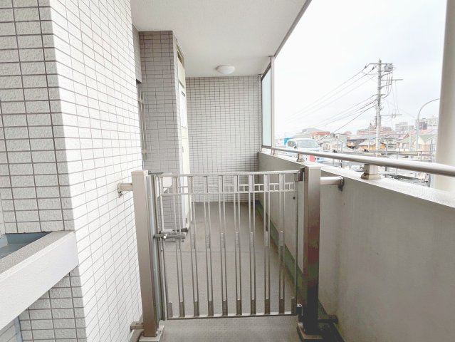 広々としたバルコニーです