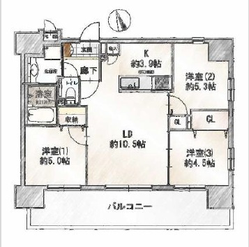 間取り：311002338394