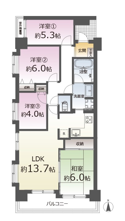 間取り：304000325361