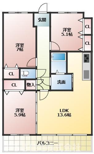 間取り：345000051242