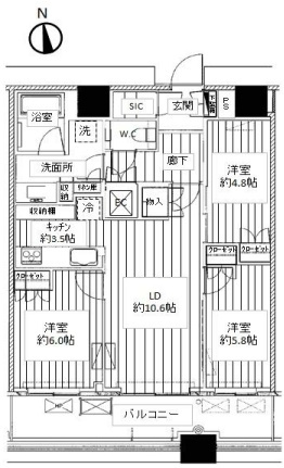 間取り：313004621888