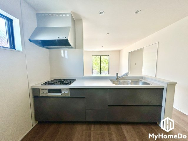 おしゃれで機能的なキッチン、理想の住まいを新築戸建で