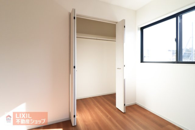 【収納】現地完成写真。しっかり収納がついております！