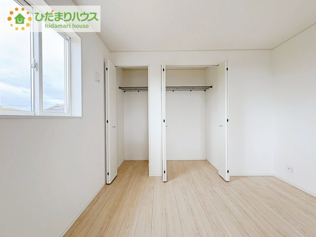 各居室にはしっかりと収納を完備！