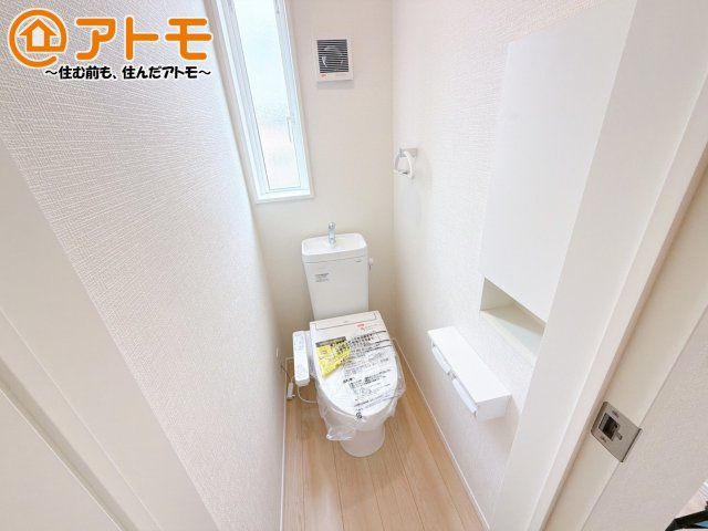 2つトイレがあるので朝も混みあわずに使うことができます！