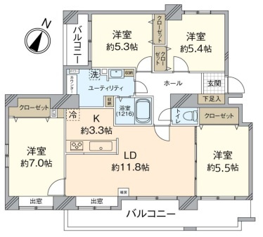 間取り：301000114527