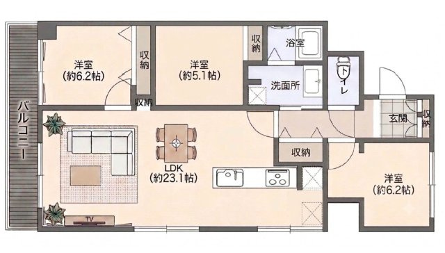 間取り：328000682954