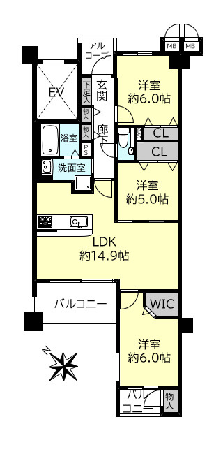 間取り：328000660155