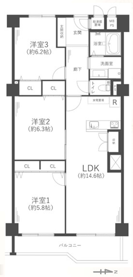 間取り：328000692095