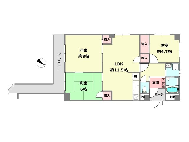 間取り：328000609724