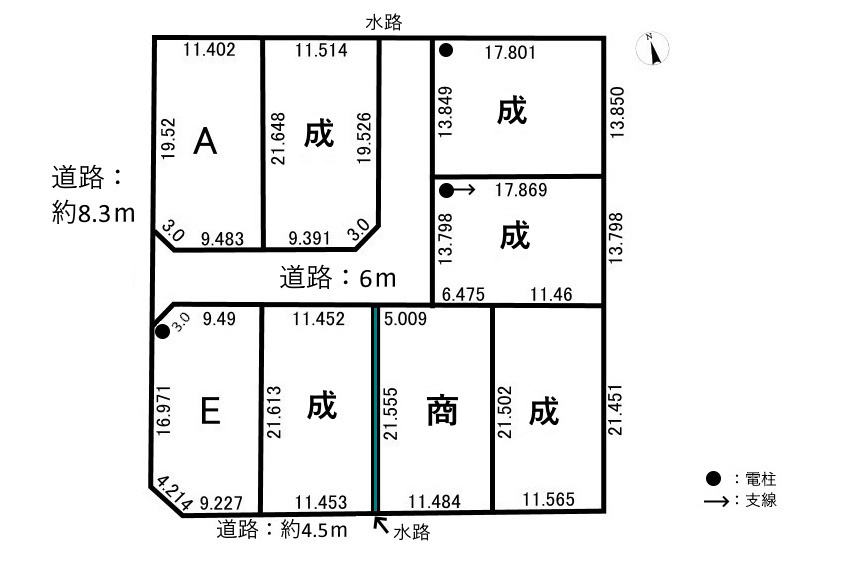 区画図