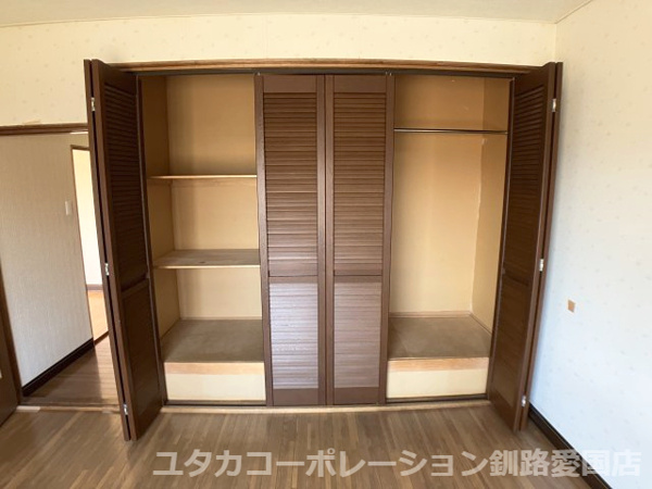 【厚岸町門静2丁目売家の収納】