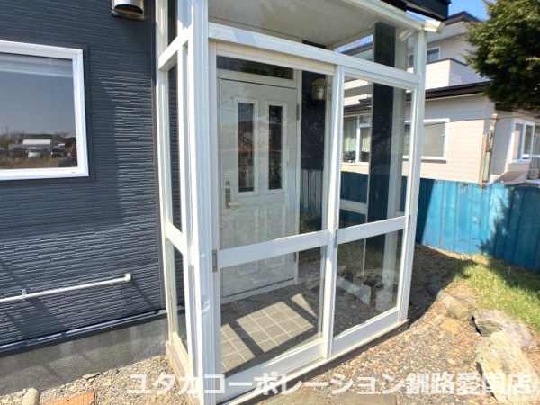 【厚岸町門静2丁目売家のエントランス】