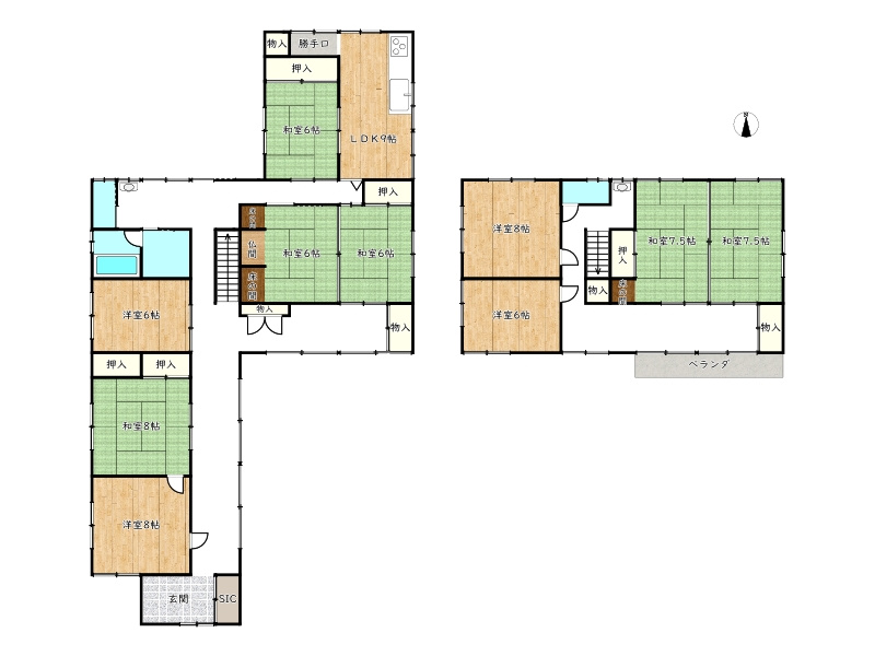 間取り：328000607316