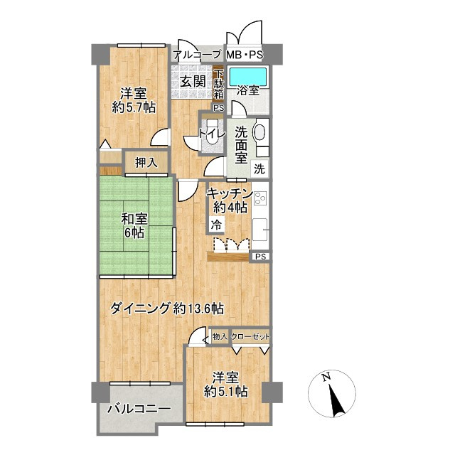 間取り：322000570211