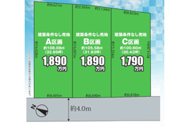 花見川区横戸町　売地　B区画の間取り