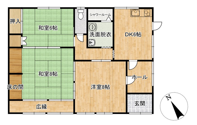 間取り：333000058520