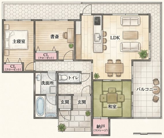 間取り：346000042615