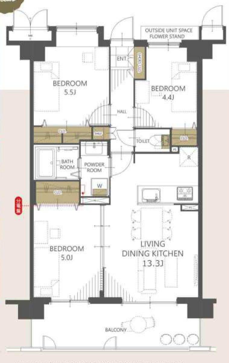 間取り：313004661566