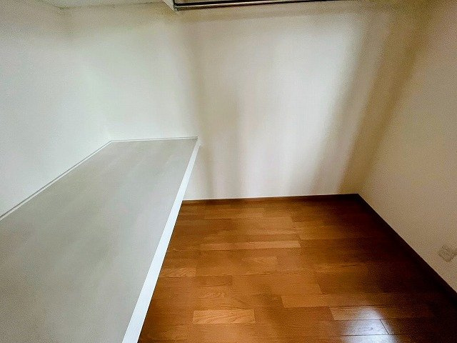 ウォークインクローゼットです。