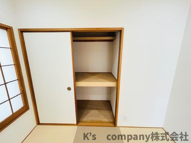 和室4.5帖の収納スペース◇