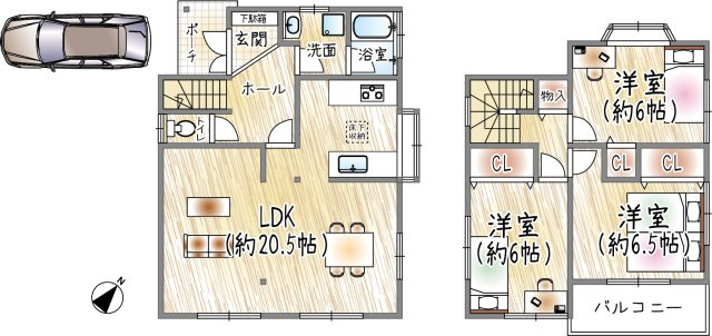 間取り：328000670572