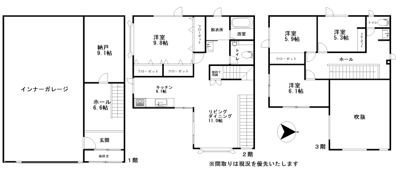間取り：301000110026