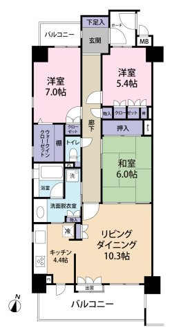 間取り：334000217572