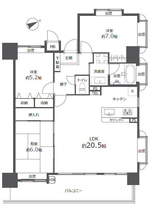 間取り：334000240205