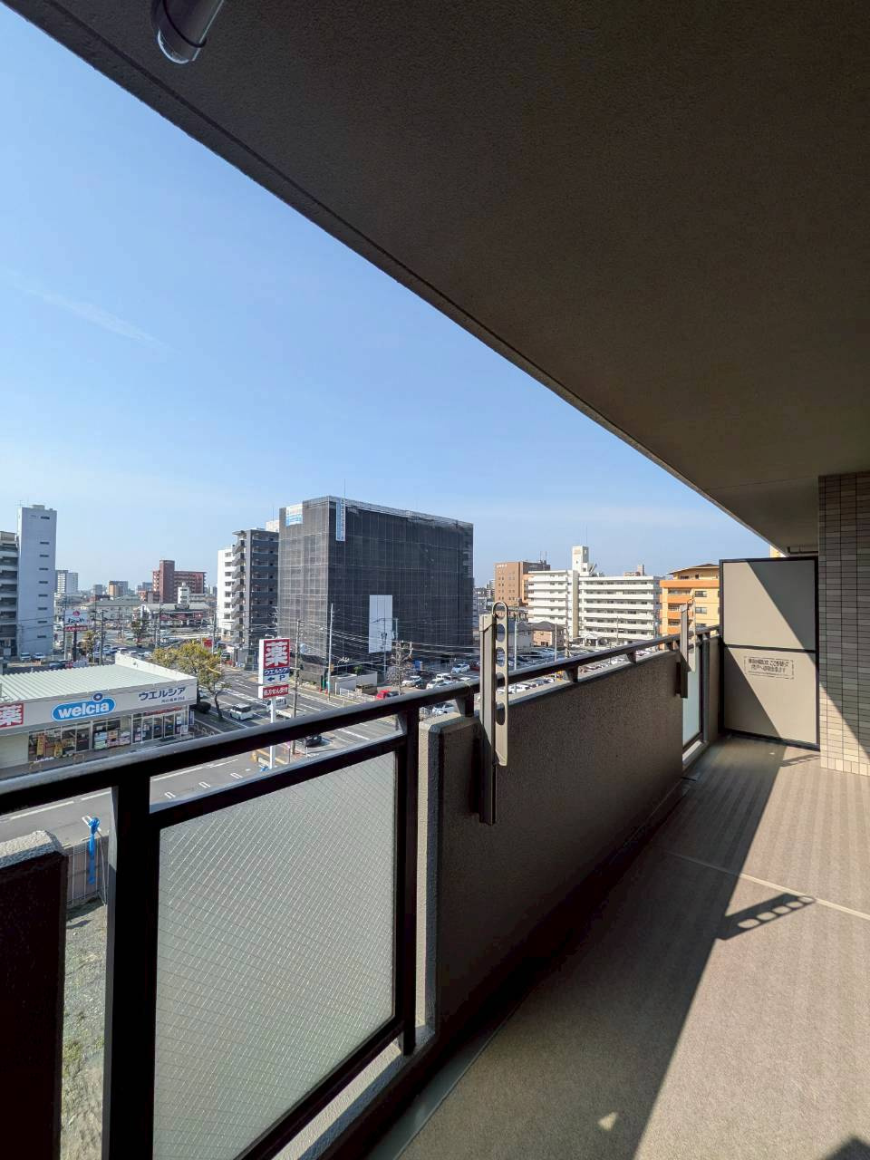 南向きバルコニーです♪