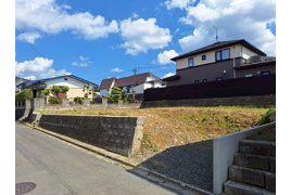 盛岡市松園の土地の外観