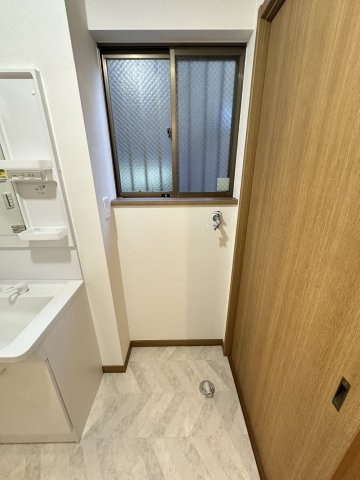 室内洗濯機置き場です。