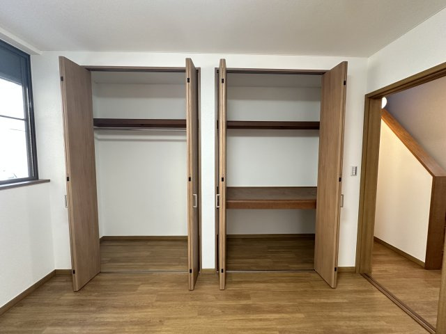 収納スペースも豊富です。