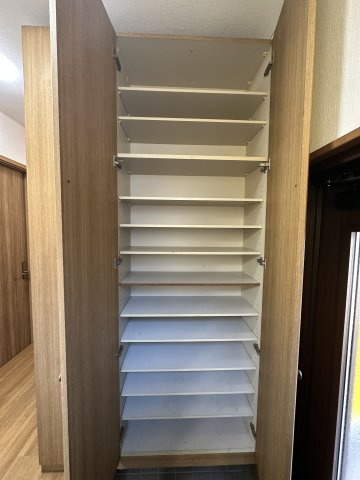 シューズボックスも広々としています！